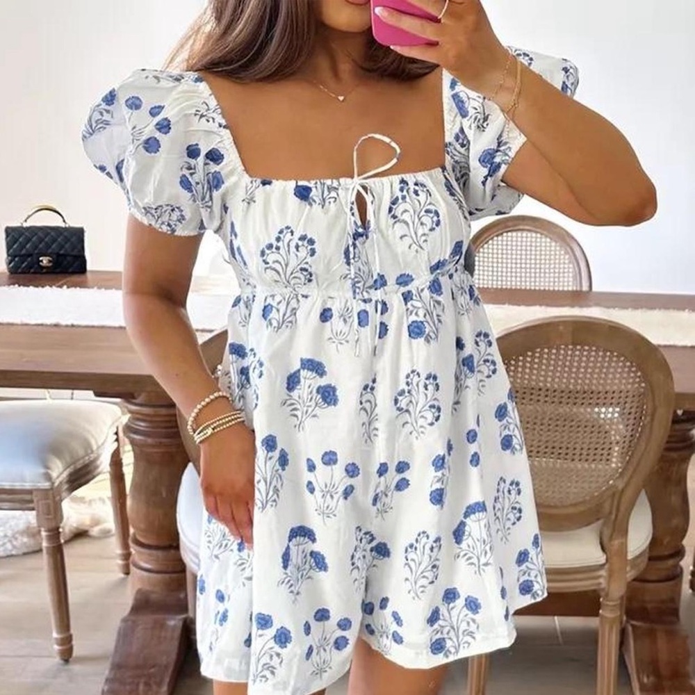 Urban Outfitters Ginnie Floral Romper Playsuit